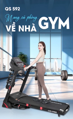 Máy chạy bộ Queen Crown QS592