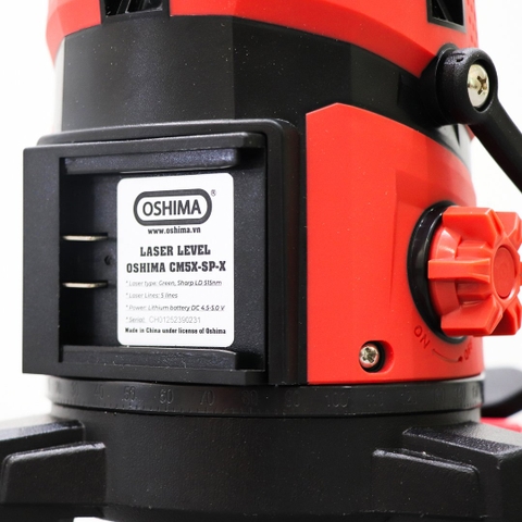 Máy cân mực OSHIMA CM5X-SP-X Đỏ-đen