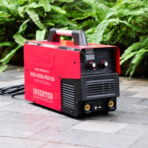 Máy hàn OSHIMA MMA-250A-PRO-5B 13KVA Đỏ