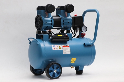 Máy nén khí Mitsukaisho 24-2.0 2.0HP Xanh dương Điện 1 pha (Không dầu,nhanh,dây đồng)