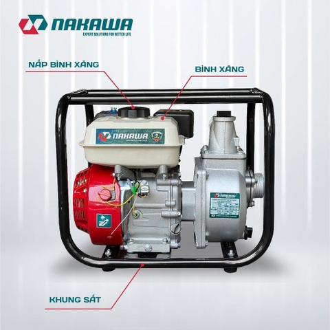 Máy bơm nước chạy xăng NAKAWA NK-30BX