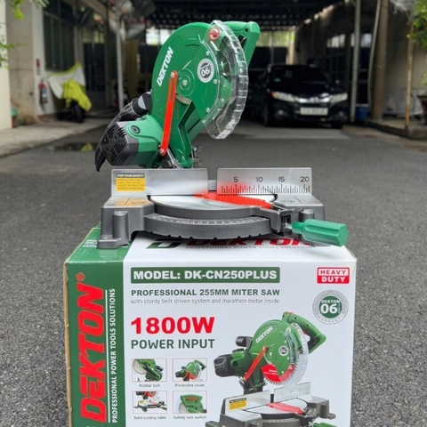 Máy cắt nhôm 1800W 255mm Dekton DK-CN250PLUS