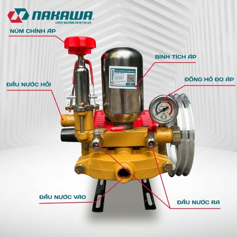 Đầu phun áp lực NAKAWA NK2242 (1.5 – 2.0HP)