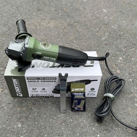 Máy mài tay ngắn công tắc đuôi Dekton DK-AG900XR 900W