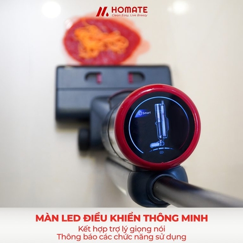 Máy hút bụi lau sàn không dây HOMATE M250DW