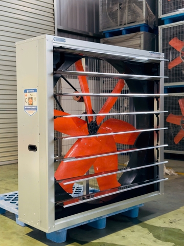 Quạt vuông hướng trục gián tiếp khung kẽm Superlite Max SHRV-900SP1