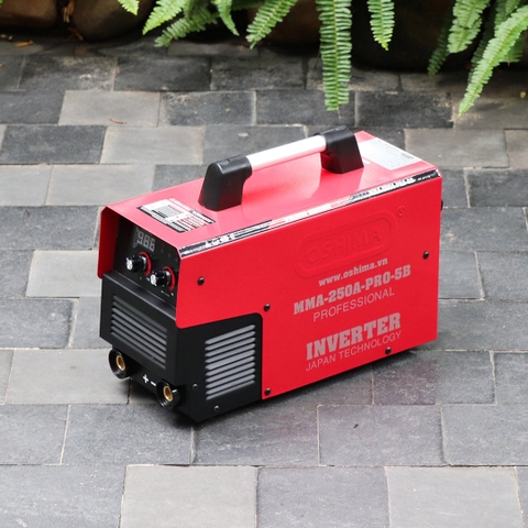 Máy hàn OSHIMA MMA-250A-PRO-5B 13KVA Đỏ