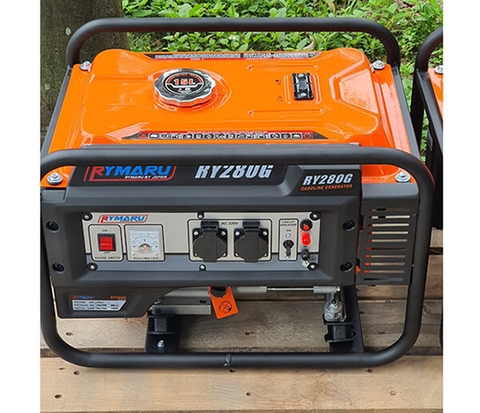 Máy Phát Điện Chạy Xăng Rymaru RY280G (2.2kw)