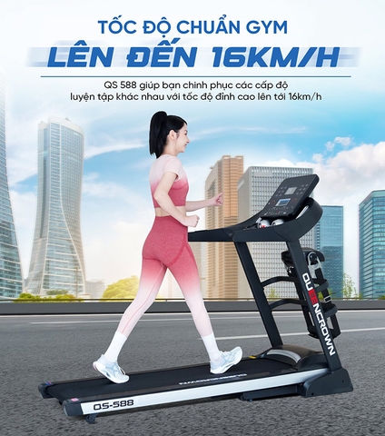Máy chạy bộ Queen Crown QS588
