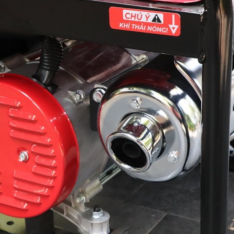 Tổ máy phát điện OSHIMA MPD-3000 3.0KW Đỏ 4 thì (chạy xăng)