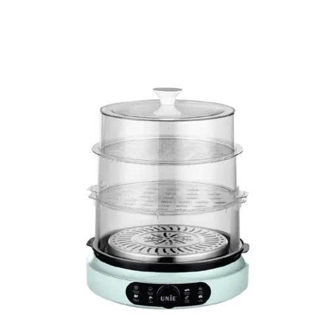 Nồi hấp Unie UE680 dung tích lớn 15L, 3 tầng hấp, gợi ý thời gian hấp