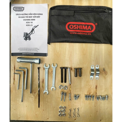 Máy xới đất OSHIMA XDX-23 4.0HP Đỏ