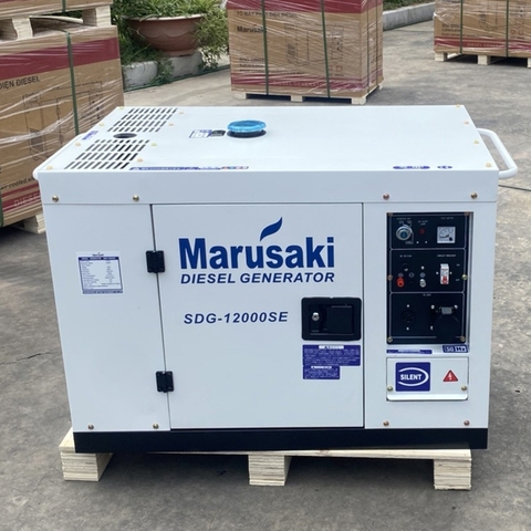 Máy Phát Điện Chạy Dầu 8.6Kw Marusaki SDG-12000SE 220V