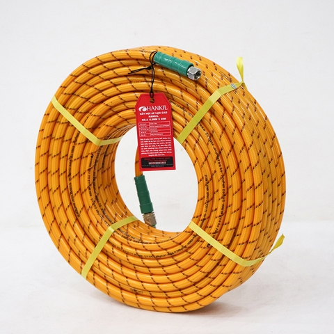 Ống nhựa PVC Hankil No.2 8.5mm x 50m Vàng