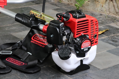 Máy cắt cỏ Oshima 260 0.7KW Đỏ-đen 2 thì (rời, chết)
