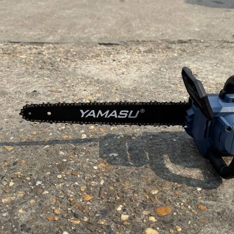 MÁY CƯA XÍCH PIN YAMASU YMS-MCX1202G2 CÔNG SUẤT 120W PIN 21V (BẢN NÂNG CẤP)