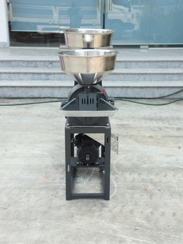 Khung, cối xát nghiền gạo Huspanda HNF-690IS (Pulley đảo chiều - Không motor -  Không Sàng lọc sạn rung )