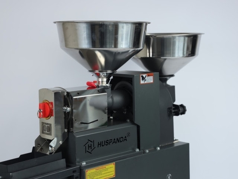 Khung, cối xát nghiền gạo Huspanda HNF680I (Không Motor - Không sàng lọc sạn rung) Cối xát nghiền Inox