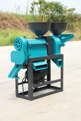 Khung, cối xát nghiền gạo Huspanda HN110-F26 (Pulley đảo chiều - Không Motor - Không sàng lọc sạn rung)