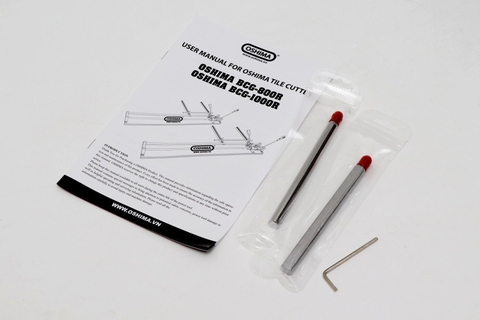 Bàn cắt gạch đẩy tay OSHIMA BCG-1000R Bạc