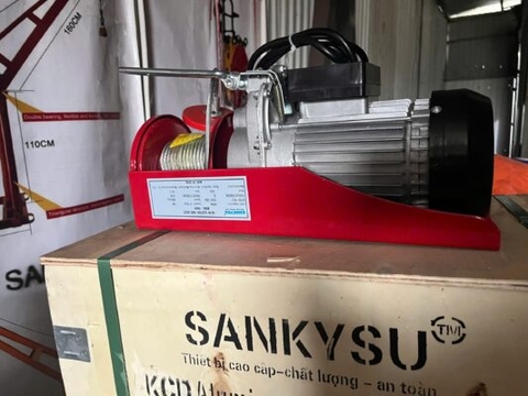 Tời điện SANKYSU PA1200/12m/30m-20m/phút 220V