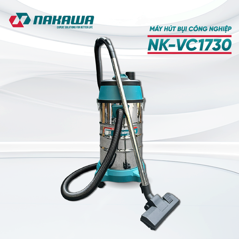 Máy hút bụi công nghiệp NAKAWA NK-VC1730 (1.7Kw-30L)