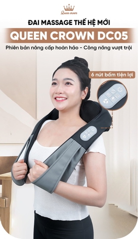 Đai massage Queen Crown QC DC05