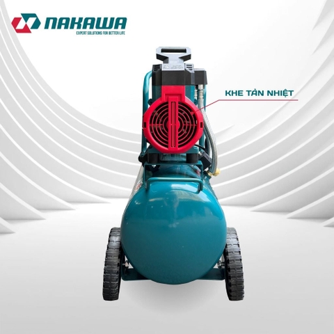 Máy nén khí không dầu, tốc nhanh, siêu êm NAKAWA NK-32H32PRO - 32 lít