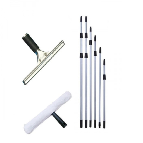 Bộ cây lau kính 2.4m