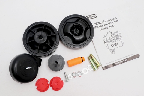 Máy nén khí Mitsukaisho 24-2.0 2.0HP Xanh dương Điện 1 pha (Không dầu,nhanh,dây đồng)