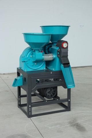 Khung, cối xát nghiền gạo Huspanda HNF-4JX  (Ko Motor - Không sàng lọc sạn rung)