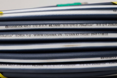 Ống nhựa PVC Hankook No.2 8.5mm x 50m Xanh dương