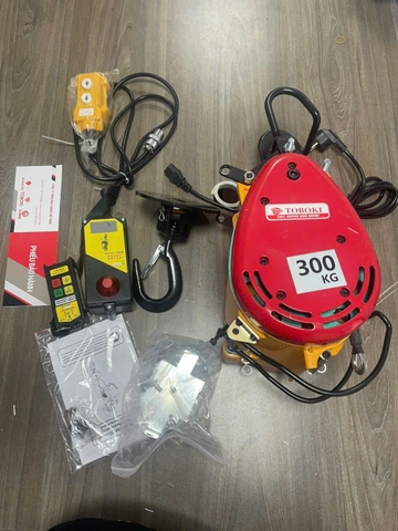 Máy tời treo TOBOKI (tời trái tim có điều khiển từ xa) TK500 2200W 00kg 1/30m tốc nhanh
