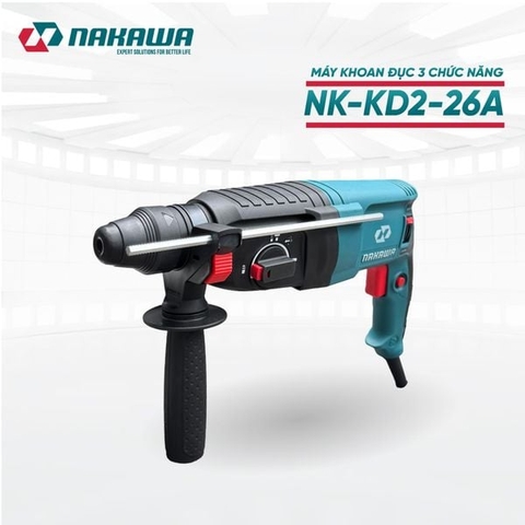 Máy khoan đục 3 chức năng NAKAWA NK-KD2-26A