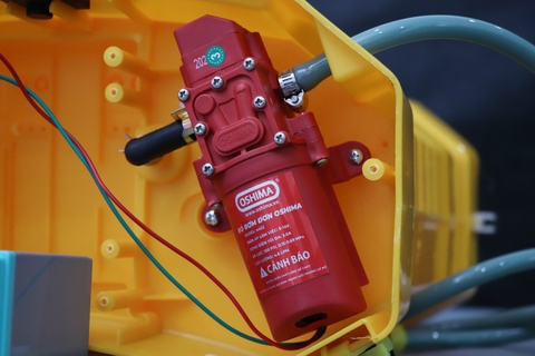 Máy phun thuốc trừ sâu, côn trùng điện MITSUKAISHO Li16-pin Vàng Pin lithium 12V8Ah