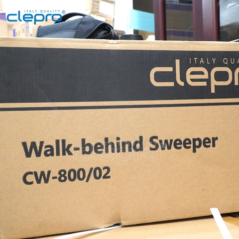 Máy quét đường đẩy tay Clepro CW-800/02