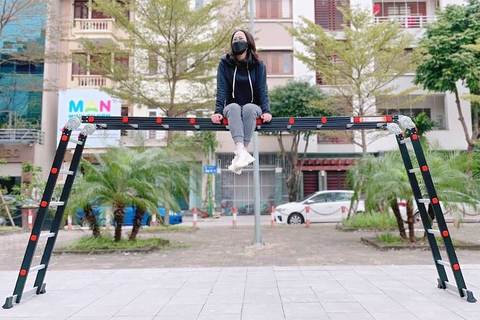 Thang nhôm gấp đoạn Nikawa NKG-46