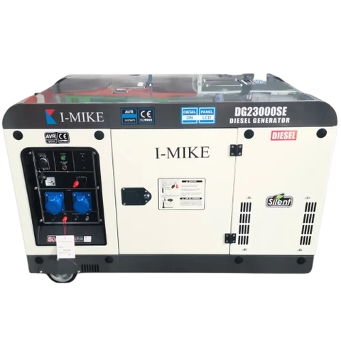 Máy Phát Điện Chạy Dầu I-Mike 18Kw DG23000SE Siêu Chống Ồn