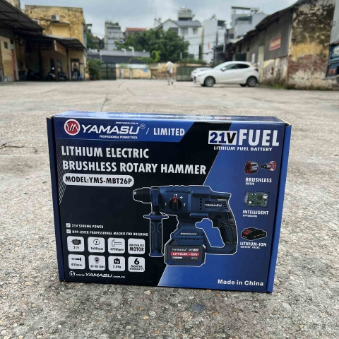 MÁY KHOAN BÊ TÔNG PIN YAMASU YMS-MBT26P 3 CHỨC NĂNG