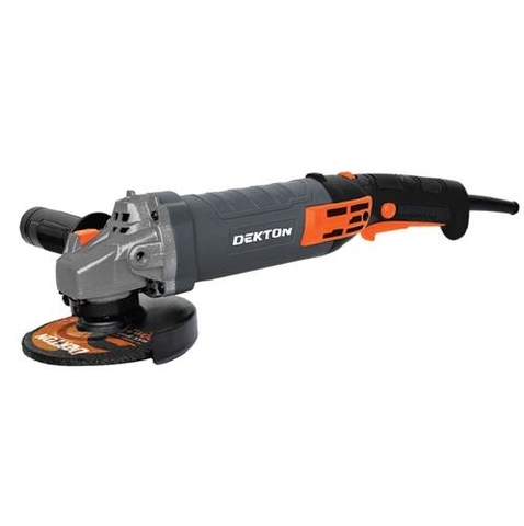 Máy mài tay dài công tắc bóp Dekton DK-AG1100LH 1100W đường kính đá cắt 100mm