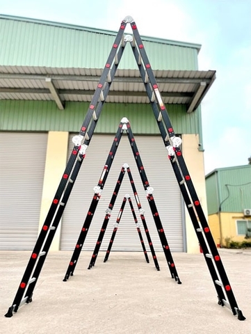 Thang nhôm gấp đoạn Nikawa NKG-45