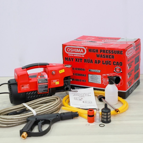 Máy xịt rửa OSHIMA MXR-0812-K3 2.5kW Đỏ
