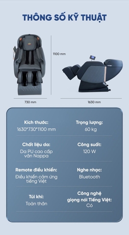 Ghế massage Queen Crown QA77