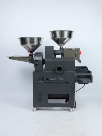 Khung, cối xát nghiền gạo Huspanda HGI750S (Pulley đảo chiều - Không motor -  Không Sàng lọc sạn rung )