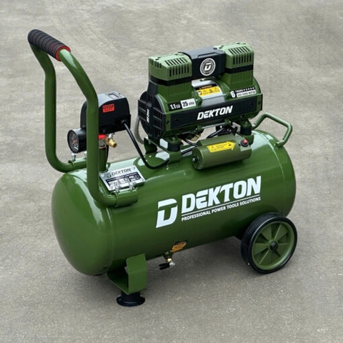 Máy nén khí không dầu 25L 1.1HP Dekton DK-AC2925XPRO
