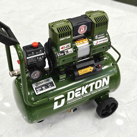 Máy nén khí không dầu Dekton DK-AC2918LX 1.1Hp 18L