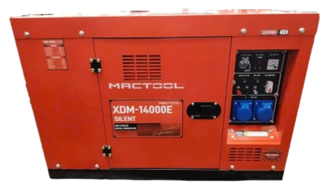 Máy Phát Điện Chạy Dầu 10Kw Mactool XDM-14000E