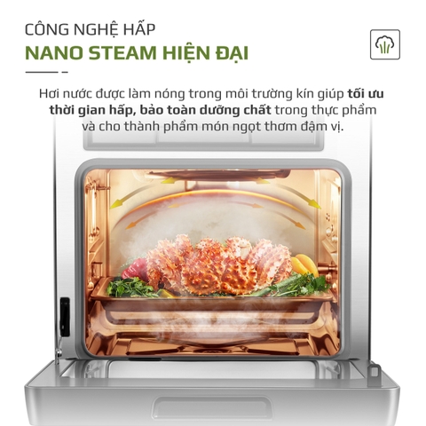 Nồi Chiên Hấp Đa Năng OLIVO SF16 PRO 2026