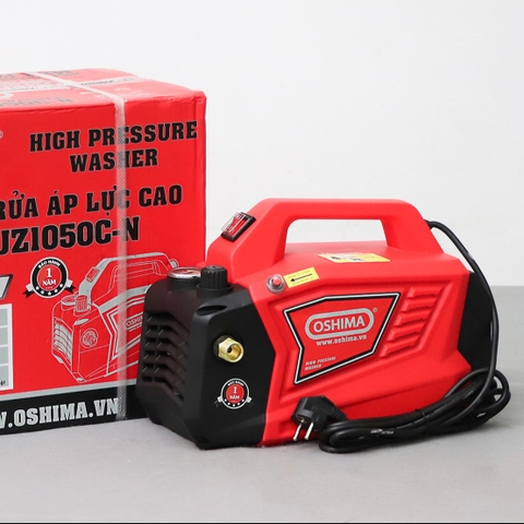 Máy xịt rửa OSHIMA MXR-JZ1050C-N 2.8kW Đỏ Điện 1 pha