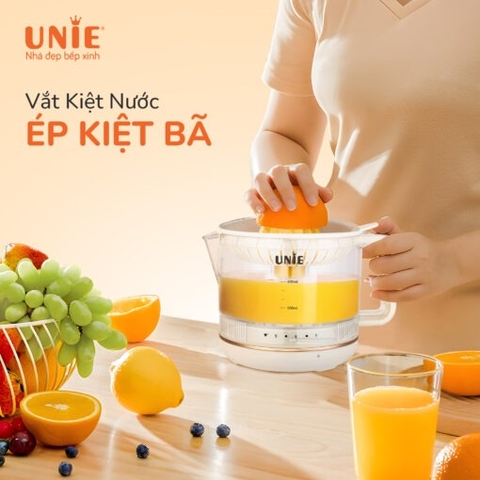 Máy vắt cam UNIE UJ550 dung tích 700ml, 5 cối ép đa dạng, dễ dàng vệ sinh